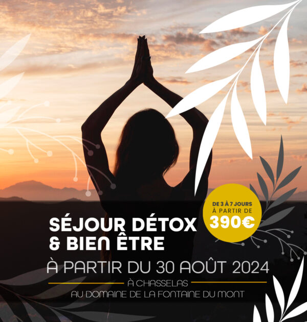 Weekend Détox & Bien être - Août 2024