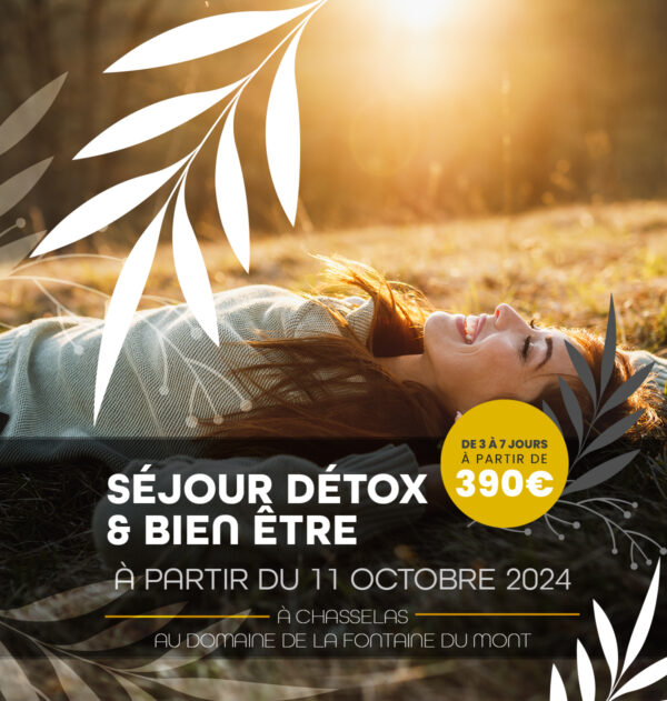 Séjour Détox & Bien être - Octobre 2024